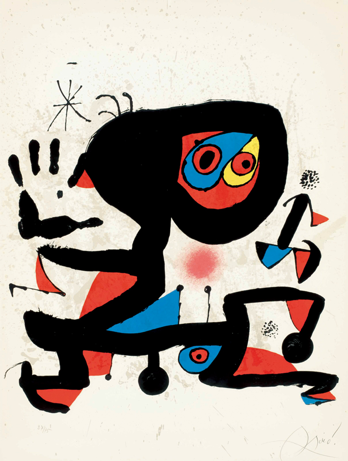  胡安·米罗 Joan Miró ——联合国教科文组织的海报